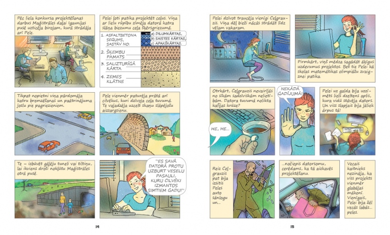 Komikss_Kā_trīs _draugi_ceļgrauzi _uzveica